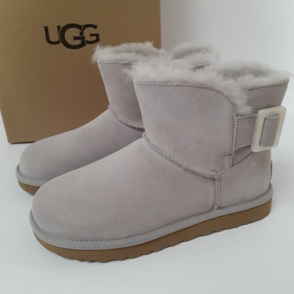 UGG Shoes - Ugg Mini Bailey Fashion Buckle Boots Size 8